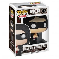 MCR 2015 Funko Pop Rocks Gerard Way Revenge Red Figure #42 In Stacks Protector