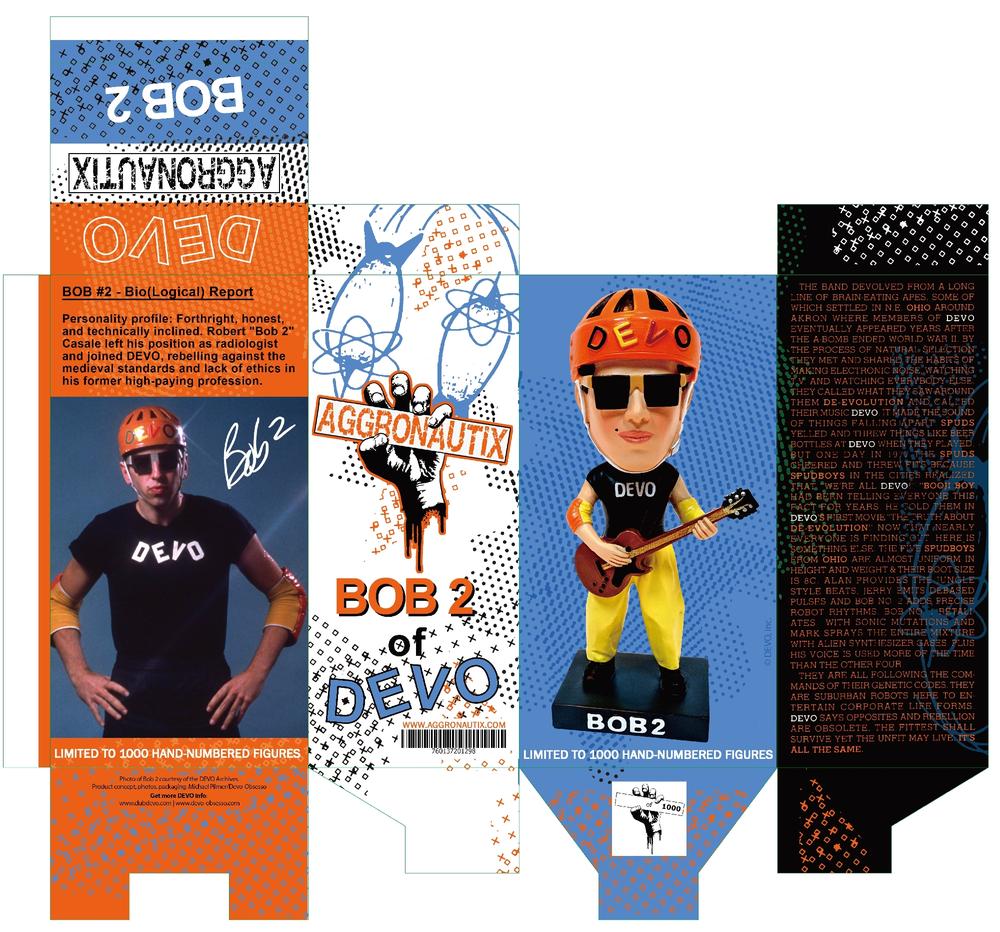 Devo 2018 Aggronautix BOB 2 Limited Edition Throbblehead Figure (Bobble Head) 7 Devo 2018 Aggronautix BOB 2 Limited Edition Throbblehead Figure (Bobble Head)