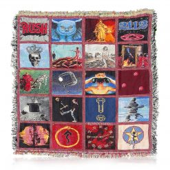 RUSH 2020 Collectible LP Album Cover Logos Woven Blanket/Wall Hanging 50