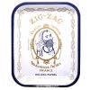 Zig-Zag Collectible Large White Original Rolling Tobacco Tray Tin 13.4 X 10.8 Inches