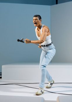 Bandai Tamshi Nations Queen Collectible 2020 Tamashii Nations BanDai Freddie Mercury Live Aid SH Figuarts 5