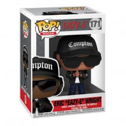 "Eazy-E 2020 Handpicked Funko Pop! Rocks Eric Wright Figure In Protector Case