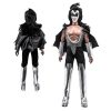 Figures Toy Company KISS Collectible 2011 Love Gun Series 1 Demon 12" Retro MEGO Style Doll