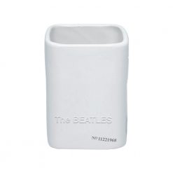 Vandor The Beatles Collectibles: 2019 White Album Square Ceramic 12 Oz Mug Set Of 4 Beatles, The