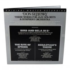 MFSL Collectors: 1979 Mobile Fidelity Don Sebesky: Three Works For Jazz Soloists And Symphony Orchestra LP #200J-3