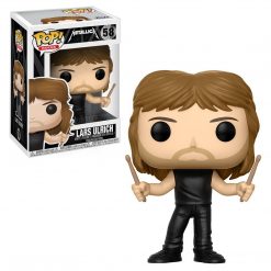 Metallica Collectible 2017 Funko POP! Rocks 4 Figure Set And Lady Justice Statue
