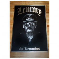 Motorhead Collectible Lemmy Kilmister In Lemmius Memorial ScreenPirnted 13x19 Poster #160/300
