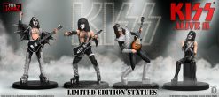 SOLD OUT! KISS Collectible 2016 KnuckleBonz Rock Iconz Alive II Band Members Statue Set