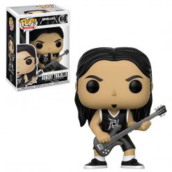 Metallica Collectible 2017 Funko POP! Rocks 4 Figure Set And Lady Justice Statue