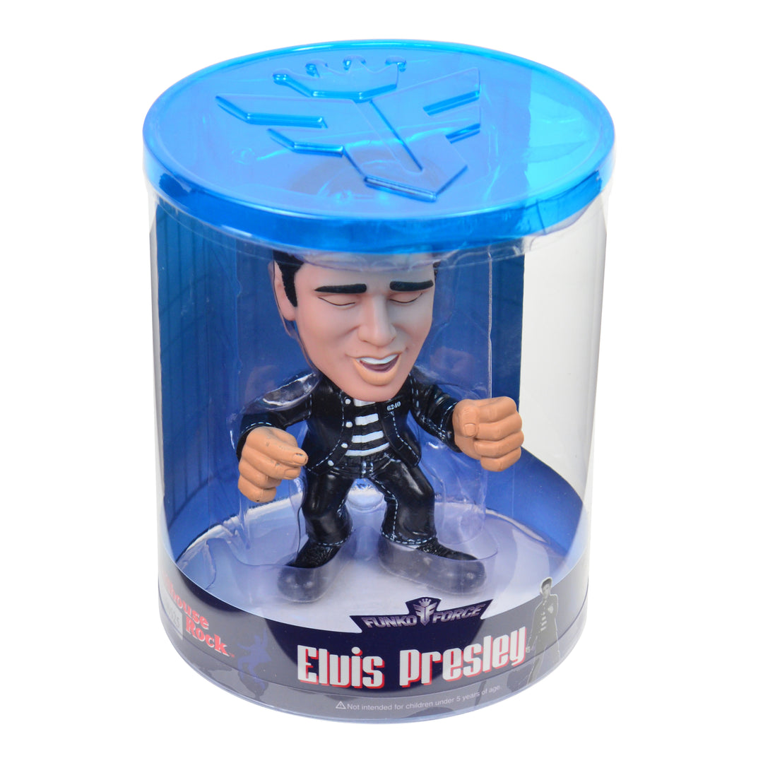Elvis Presley Movie Collectible: 2009 Funko Force Jailhouse Rock Figure In Blue Lid Display Case 4 Elvis Presley Movie Collectible: 2009 Funko Force Jailhouse Rock Figure In Blue Lid Display Case
