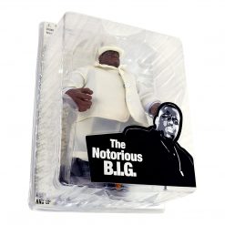 SOLD OUT! Notorious B.I.G Collectible 2006 Mezco Biggie Smalls White Suit 9