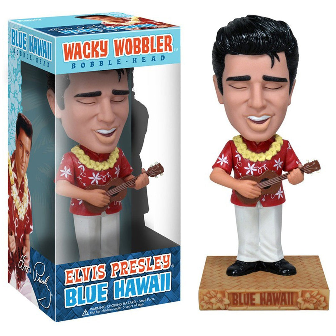 Elvis Presley Collectible 2012 Funko Blue Hawaii Wacky Wobbler 3 Elvis Presley Collectible 2012 Funko Blue Hawaii Wacky Wobbler