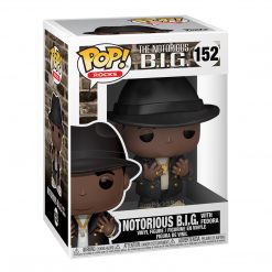 Biggie Smalls Collectible 2019 Handpicked Funko Pop! Rocks Notorious B.I.G. Figure In Protector Display