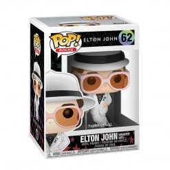 Elton John Collectible 2017 Funko Pop Rocks Greatest Hits Figure #62 In Protector Case
