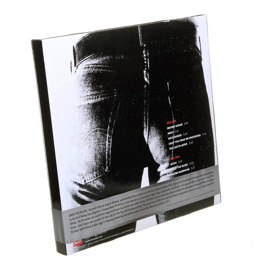 Rolling Stones Collectible 2009 Sticky Fingers Red Vinyl LP & T-Shirt Box Set-Large Rolling Stones, The 6 Rolling Stones Collectible 2009 Sticky Fingers Red Vinyl LP & T-Shirt Box Set-Large Rolling Stones, The