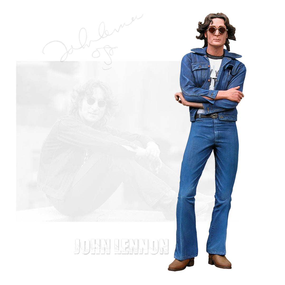 The Beatles Collectible 2006 NECA John Lennon New York City Years 18-inch Talking Figure 3 The Beatles Collectible 2006 NECA John Lennon New York City Years 18-inch Talking Figure