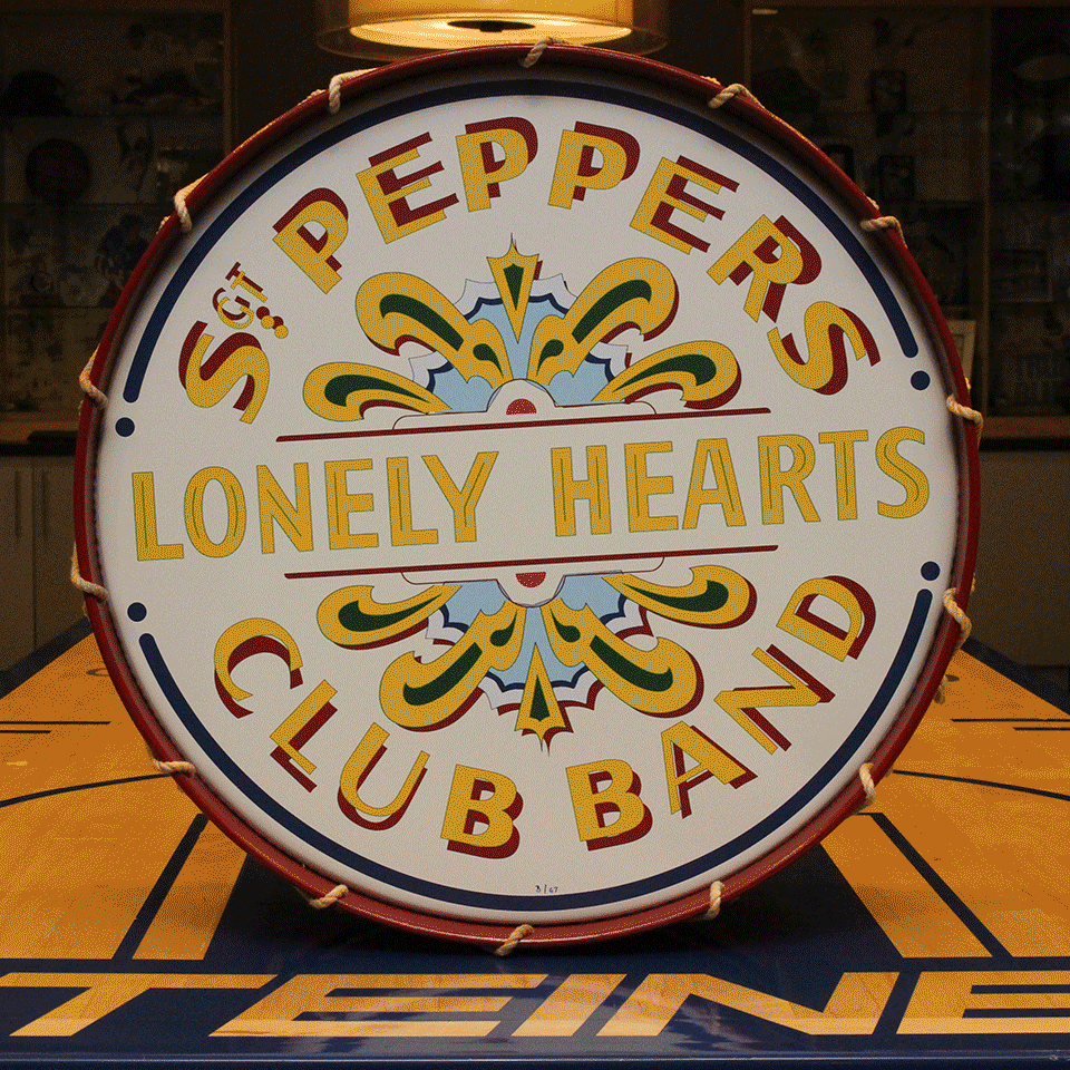 BuyRockNRoll Beatles, The Beatles Collectible: 2017 Sgt Peppers Lonely Hearts Club Band 50th Anniversary Drum Ltd Ed 67* 4 BuyRockNRoll Beatles, The Beatles Collectible: 2017 Sgt Peppers Lonely Hearts Club Band 50th Anniversary Drum Ltd Ed 67*