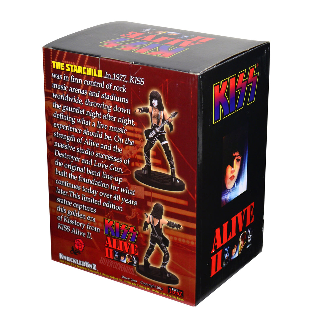 KISS Collectible 2016 KnuckleBonz Rock Iconz Alive II Paul Stanley Statue #24 /3000 14 KISS Collectible 2016 KnuckleBonz Rock Iconz Alive II Paul Stanley Statue #24 /3000