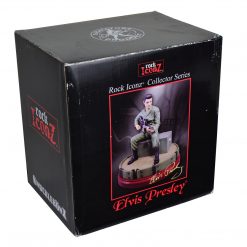 Elvis Presley Collectible: KnuckleBonz 2009 Elvis In Army Rock Iconz Statue