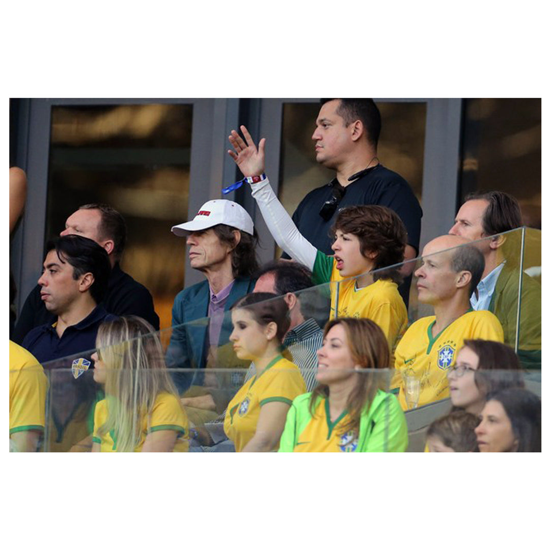 Bravado Rolling Stones, The Rare Rolling Stones Collectible 2014 Rock N Roll Brazil Soccer Tongue T-Shirt - LG 4 Bravado Rolling Stones, The Rare Rolling Stones Collectible 2014 Rock N Roll Brazil Soccer Tongue T-Shirt - LG