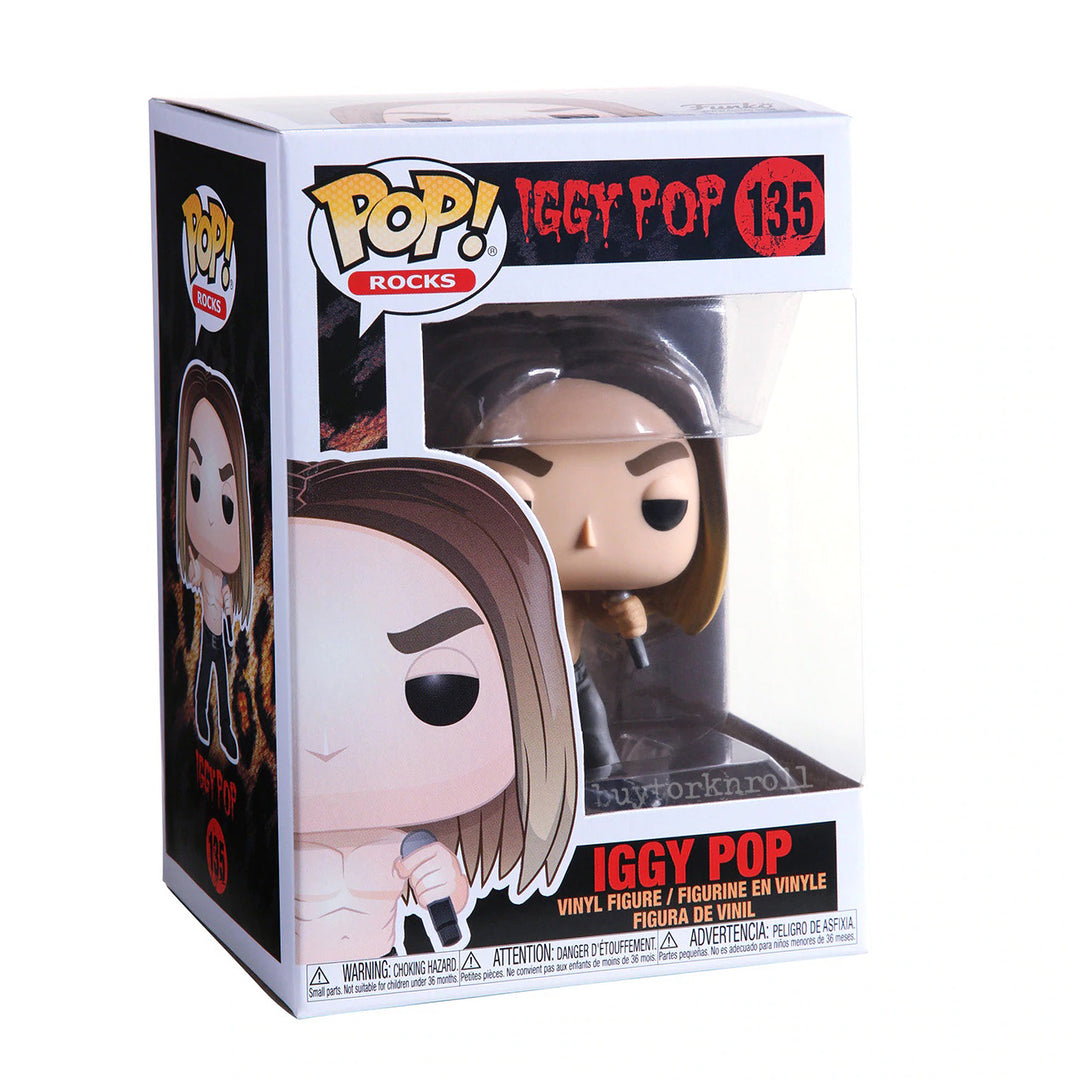 Iggy Pop Collectible Handpicked 2019 Funko Pop! Rocks #135 Vinyl Figure 4 Iggy Pop Collectible Handpicked 2019 Funko Pop! Rocks #135 Vinyl Figure