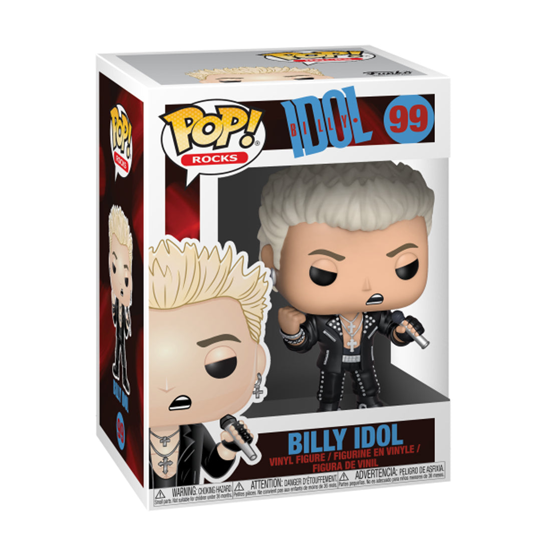 Billy Idol Collectible: Funko Pop! Rocks Handpicked Figure In Protector Case 4 Billy Idol Collectible: Funko Pop! Rocks Handpicked Figure In Protector Case