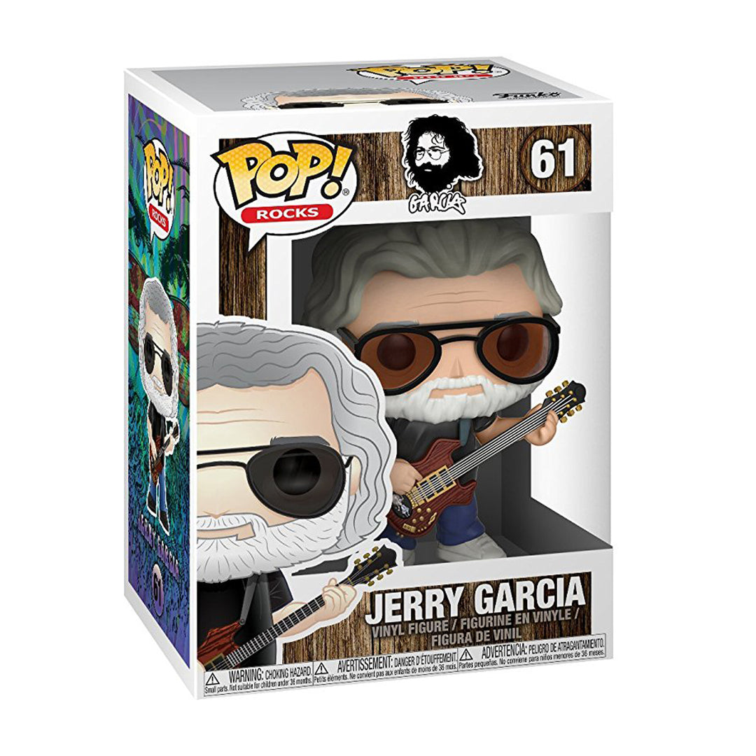 Grateful Dead Collectible 2017 Funko Pop! Rocks Jerry Garcia Figure In Protector Grateful Dead, The 4 Grateful Dead Collectible 2017 Funko Pop! Rocks Jerry Garcia Figure In Protector Grateful Dead, The