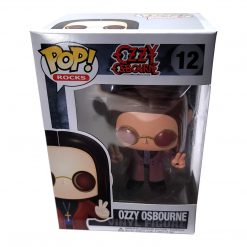 Black Sabbath Collectible 2011 Funko Ozzy Osbourne POP! Rocks Figure #12 In Stacks Display Case
