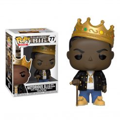 Notorious B.I.G. Collectible Handpicked 2018 Funko Pop! Rocks Biggie Figures In Protector Display Case Biggie Smalls