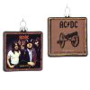 AC/DC Collectible 2020 Kurt Adler Album Cover Christmas Ornaments - Set Of 2 2 AC/DC Collectible 2020 Kurt Adler Album Cover Christmas Ornaments - Set Of 2