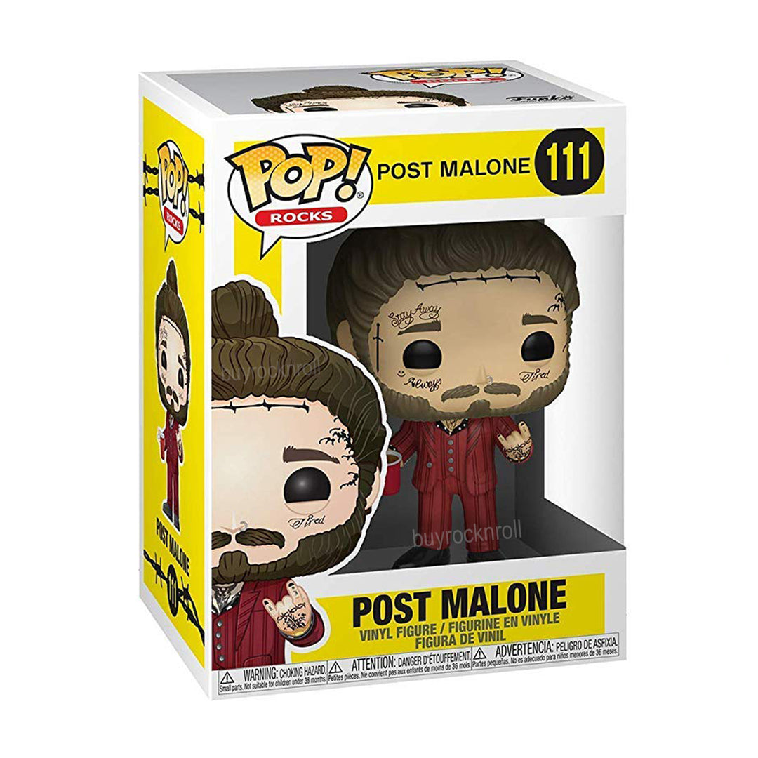 Post Malone Collectible 2019 Handpicked Funko Pop! Rocks Figure #111 In Protector Display 4 Post Malone Collectible 2019 Handpicked Funko Pop! Rocks Figure #111 In Protector Display