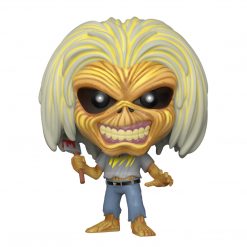 Iron Maiden Collectible 2018 Handpicked Funko Pop! Rocks Figure Set Of 4 In Protector Displays