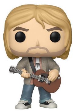 Kurt Cobain, Nirvana Nirvana Funko Pop Rocks Kurt Cobain FYE Brown Sweater MTV Unplugged Figure #67
