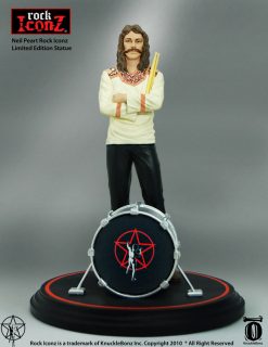 SOLD OUT! RUSH Collectible 2010 KnuckleBonz Rock Iconz Neil Peart Statue #209 Of 3000